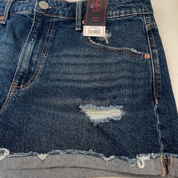 No!Bo! No Boundaries High Rise 3.5” Inseam Tom Girl Short Sz 13 - Picture 6 of 7